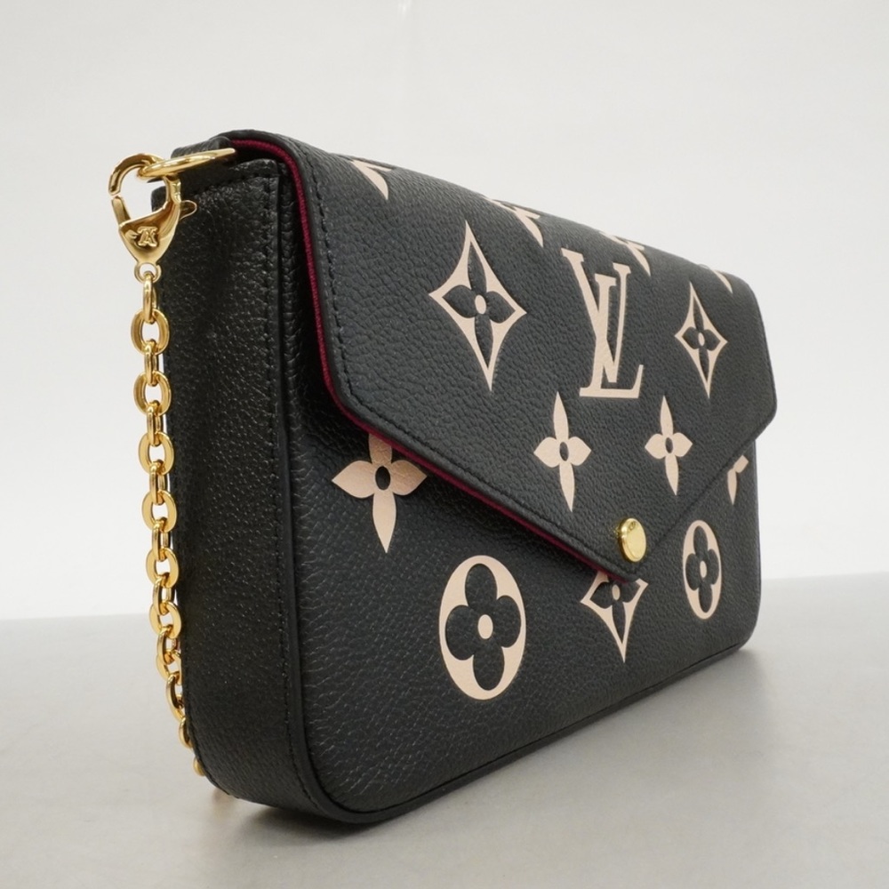 LOUIS VUITTON FELICIE monogram empreinte Crossbody BAG or clutch (no ins…